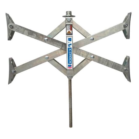 Bal Rv Products BAL RV Products BAL28014 X-Chock for Wide Track Axle X-Tended Single with Handle BAL28014